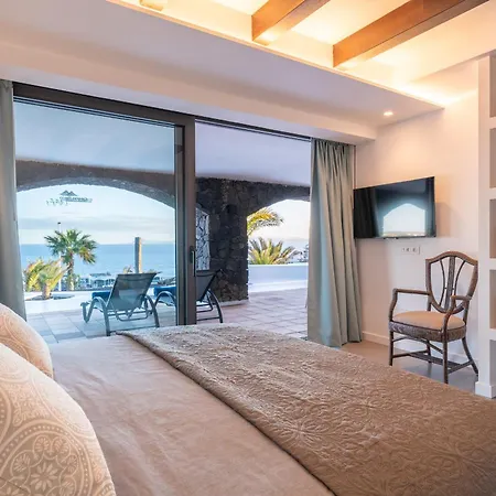 Arcos, Piscina Privada Climatizada Y Jacuzzi Con Maravillosas Vistas Al Islote De Lobos プラヤ・ブランカ