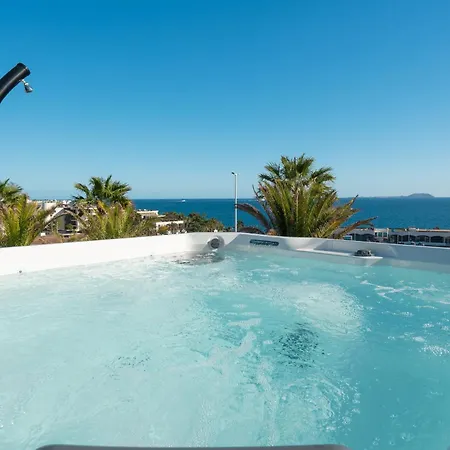 Arcos, Piscina Privada Climatizada Y Jacuzzi Con Maravillosas Vistas Al Islote De Lobos Βίλα